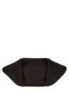 Brunello Cucinelli Structured Top Handle Woven Clutch Bag