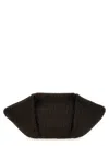 Brunello Cucinelli Structured Top Handle Woven Clutch Bag