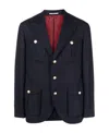 Brunello Cucinelli Blazer Jacket In Black