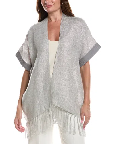 Brunello Cucinelli Woven Linen-blend Pocho