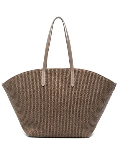 BRUNELLO CUCINELLI WOVEN TOTE BAG
