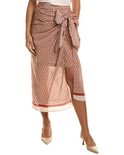 Brunello Cucinelli Gonne Skirt In Brown