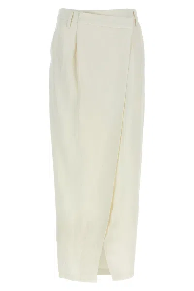 BRUNELLO CUCINELLI BRUNELLO CUCINELLI 'WRAP' SKIRT