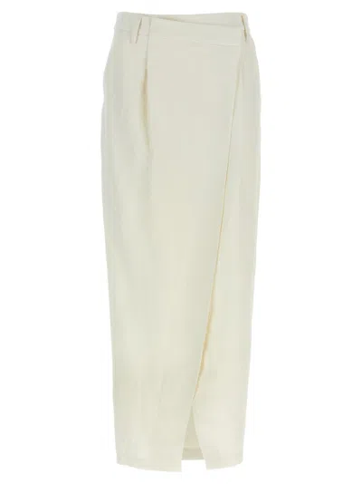 BRUNELLO CUCINELLI BRUNELLO CUCINELLI 'WRAP' SKIRT