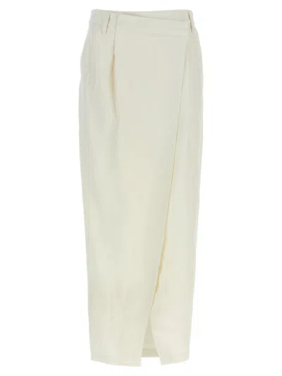 BRUNELLO CUCINELLI BRUNELLO CUCINELLI 'WRAP' SKIRT