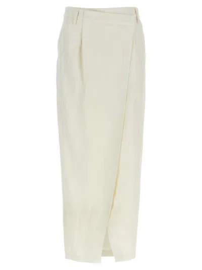 BRUNELLO CUCINELLI WRAP SKIRT