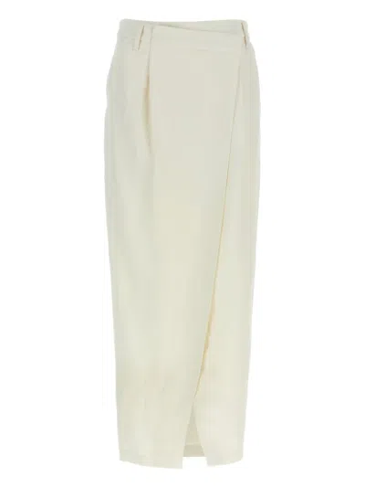 BRUNELLO CUCINELLI WRAP SKIRT