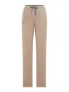 Brunello Cucinelli Cashmere Trousers In Brown