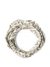 Brunello Cucinelli Zebra-print Hair Band In Neutrals