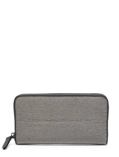 BRUNELLO CUCINELLI ZIP AROUND WALLET