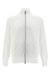 Brunello Cucinelli Collar High Zip Cardigan With Side Pockets