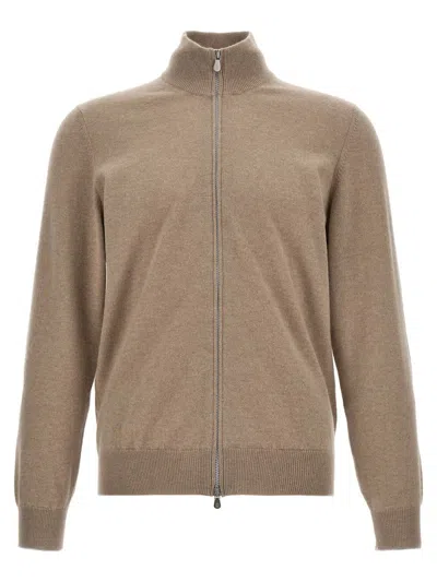 BRUNELLO CUCINELLI BRUNELLO CUCINELLI ZIP CARDIGAN