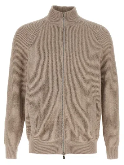 BRUNELLO CUCINELLI BRUNELLO CUCINELLI ZIP CARDIGAN