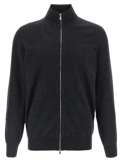 BRUNELLO CUCINELLI ZIP CARDIGAN