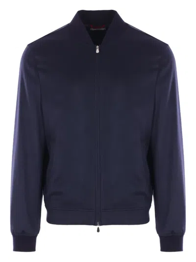 BRUNELLO CUCINELLI ZIP-FASTENING BOMBER JACKET