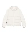Brunello Cucinelli Zip-fastening Padded Jacket In Neutral
