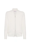Brunello Cucinelli Funnel-neck Cashmere Cardigan