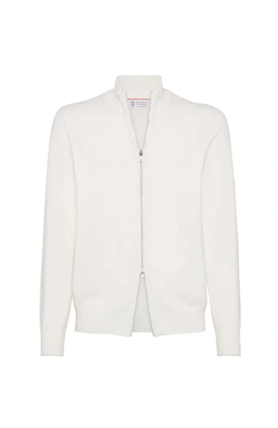 BRUNELLO CUCINELLI BRUNELLO CUCINELLI ZIP-FRONT CARDIGAN