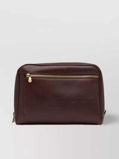 Brunello Cucinelli Zip Front Clutch Bags