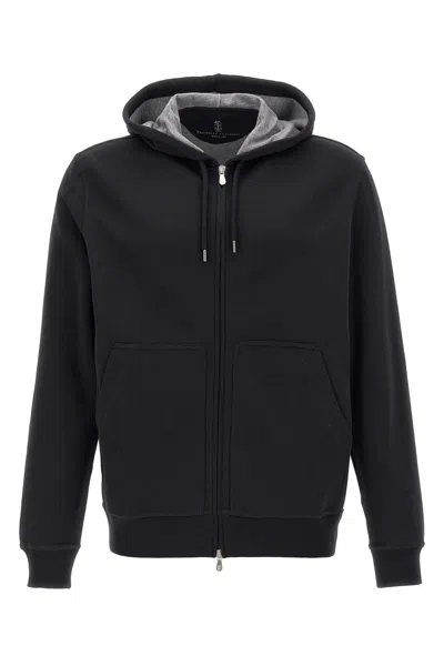 BRUNELLO CUCINELLI ZIP HOODIE