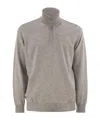Brunello Cucinelli Poloshirt Aus Kaschmir In Gray