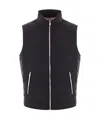 Brunello Cucinelli Quilted High-neck Gilet In Black
