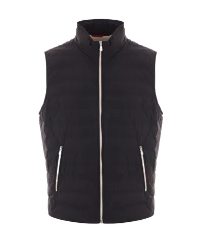 BRUNELLO CUCINELLI ZIP-UP DOWN GILET