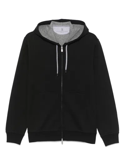 BRUNELLO CUCINELLI ZIP-UP HOODIE