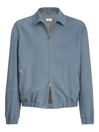 BRUNELLO CUCINELLI NUBUCK OUTERWEAR JACKET