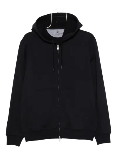 BRUNELLO CUCINELLI ZIP-UP SWEATSHIRT