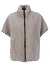 Brunello Cucinelli Zipped Cape