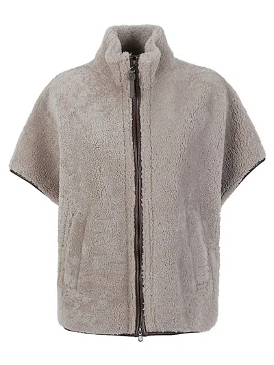 Brunello Cucinelli Zipped Cape