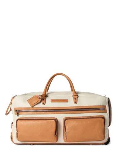BRUNELLO CUCINELLI ZIPPED HOLDALL BAG