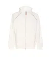Brunello Cucinelli Hooded Zip-up Sweatshirt In White