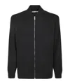 Brunello Cucinelli Zipper Cardigan In Black