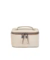 Brunello Cucinelli Zipper Jewelry Box In White