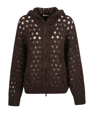 BRUNELLO CUCINELLI ZIPPER SWEATER