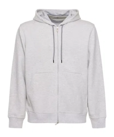 BRUNELLO CUCINELLI ZIPPERED SWEATSHIRT