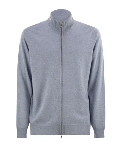 Brunello Cucinelli Zippered Turtleneck Cardigan