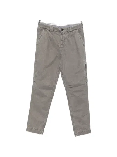 Brunello Cucinelli Zip-pocket Cargo Pants In Gray