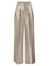 BRUNELLO CUCINELLI BRUNELLO CUCINELLI SPARKLING GABARDINE WIDE SARTORIAL TROUSERS