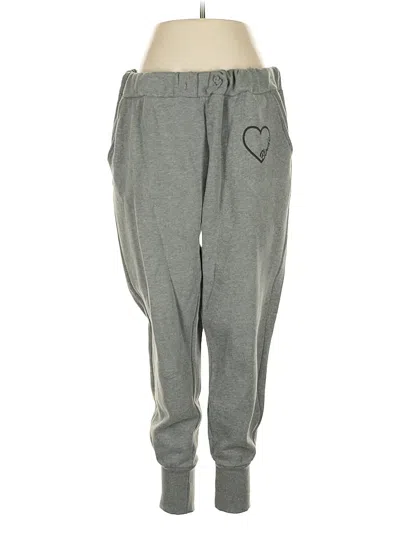 Pre-owned Brunette The Label Sweatpants In Gray