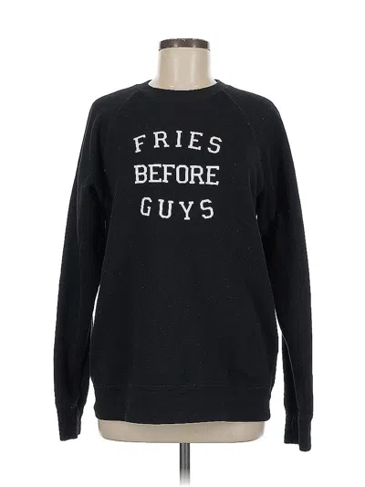Pre-owned Brunette The Label Sweatshirt In Black