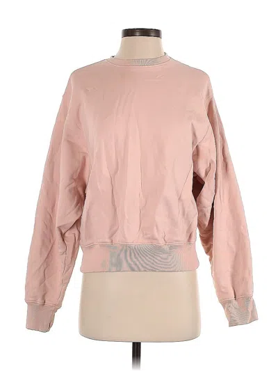 Pre-owned Brunette The Label Sweatshirt In Pink