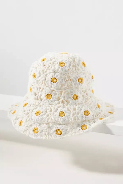 Brunna.co Flora Bucket Hat In Neutral