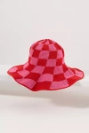 Brunna.co Shilo Checkered Crochet Bucket Hat