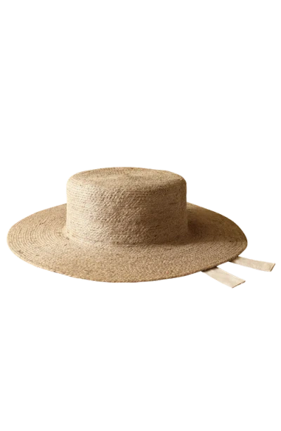 Brunna.co The Loli Jute Hat In Brown