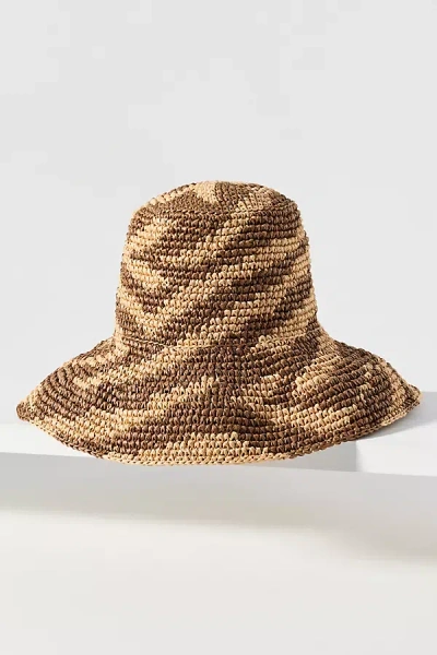 Brunna.co Zenda Raffia Hat In Brown
