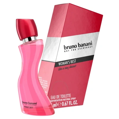 Bruno Banani Ladies Woman's Best Edt 0.67 oz Fragrances 8005610255835 In Pink