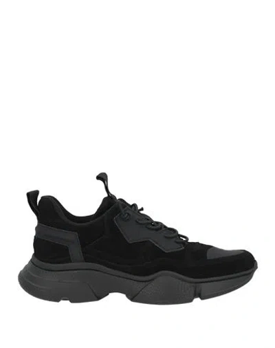 Bruno Bordese Man Sneakers Black Size 10 Leather